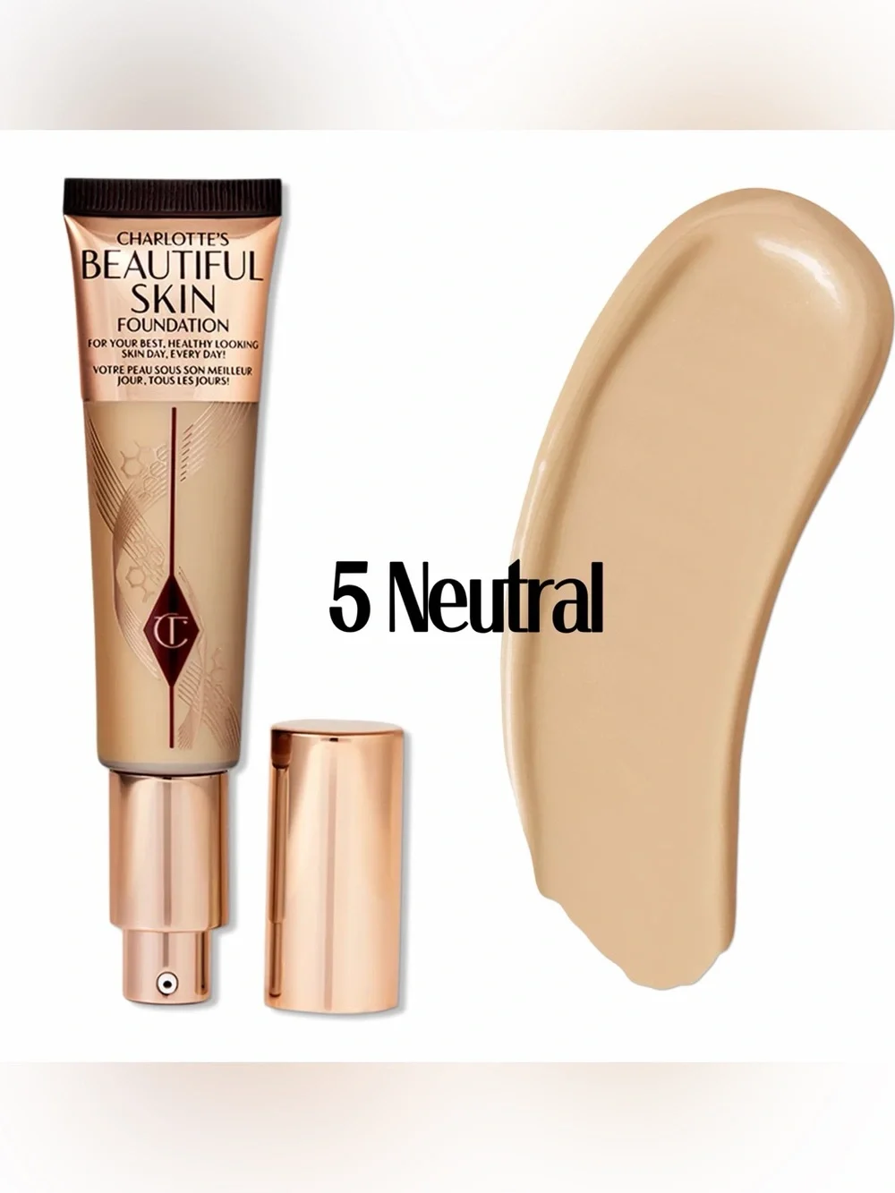 Charlotte Tilbury Charlotte's Beautiful Skin Foundation - 5 Neutral